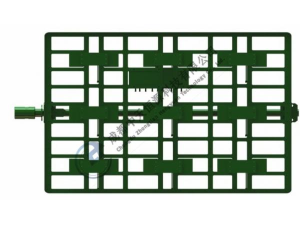 TN370 车载式平板天线（400MHz～700MHz）